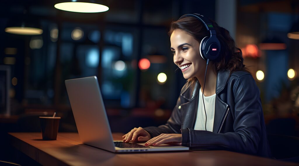 business, laptop, woman